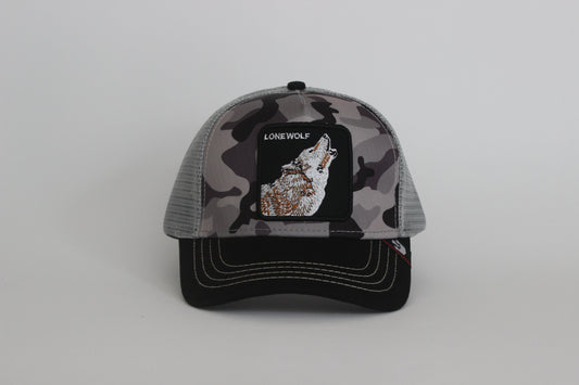 Gorra Camuflada Lobo